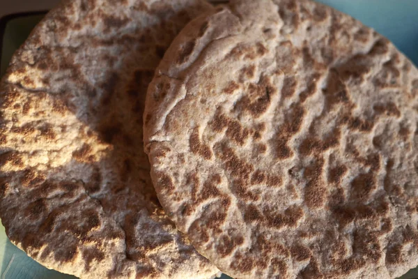 Whole Grain Pitas Lunch — Stock Photo, Image