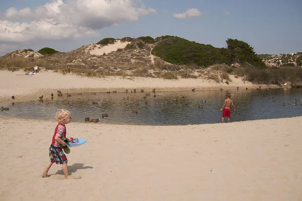 Minorca Baleáry Španělsko Září 2013 Pohled Son Boo Minorca — Stock fotografie