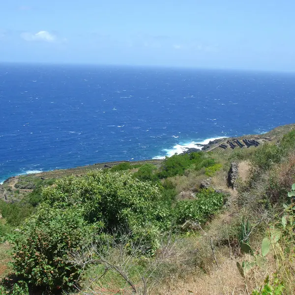 Pantelleria Włochy Lipca 2007 Linia Brzegowa Pantelleria — Zdjęcie stockowe