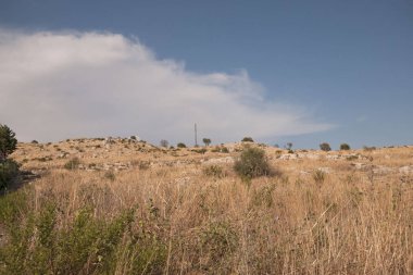 Otranto, İtalya - 04 Eylül 2012 : Apulia kırsalı