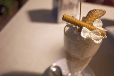 Otranto, İtalya - 05 Eylül 2012 : Dondurma