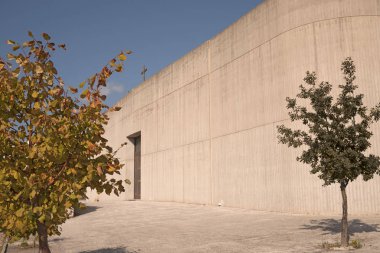 Otranto, İtalya - Eylül 2012 : Otranto'daki modern kilise