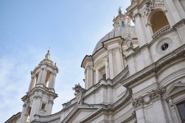 Roma, İtalya - 27 Haziran 2017 : Dört Nehir Çeşmesi