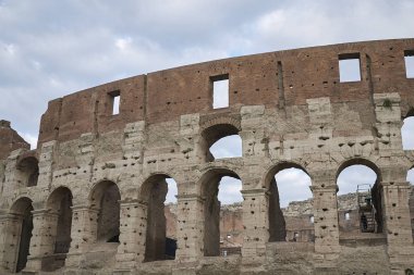 Roma, İtalya - 21 Kasım 2017 : Coloseum'un Görünümü