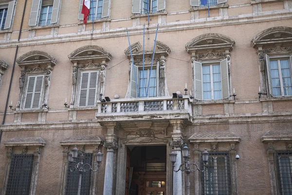 Roma Italie Février 2019 Vue Palazzo Madama — Photo