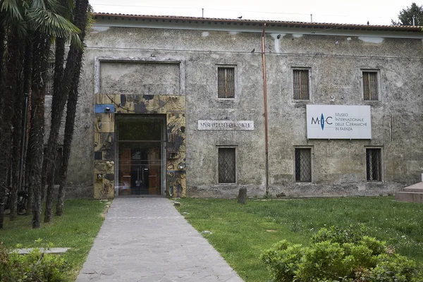 Faenza Itália Abril 2018 Vista Museu Internacional Cerâmica Mic — Fotografia de Stock