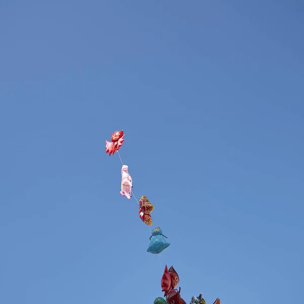 Forli Italien Februari 2018 Ballonger Skyen — Stockfoto