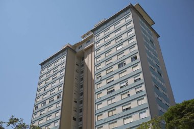 Milano Marittima, İtalya - 23 Temmuz 2017: Milano Marittima'daki gökdelen