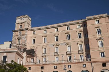 Cagliari, Italy - November 11, 2017 : view of 'Palazzo Boyle'