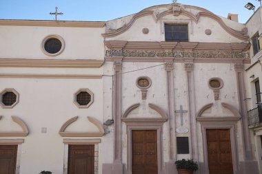 Cagliari, Italy - November 11, 2017 : Oratory of 'Santissimo Crocefisso'