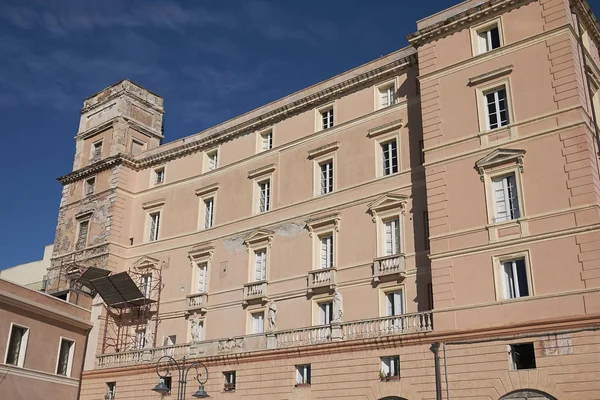 Cagliari, Italy - November 11, 2017 : view of 'Palazzo Boyle'