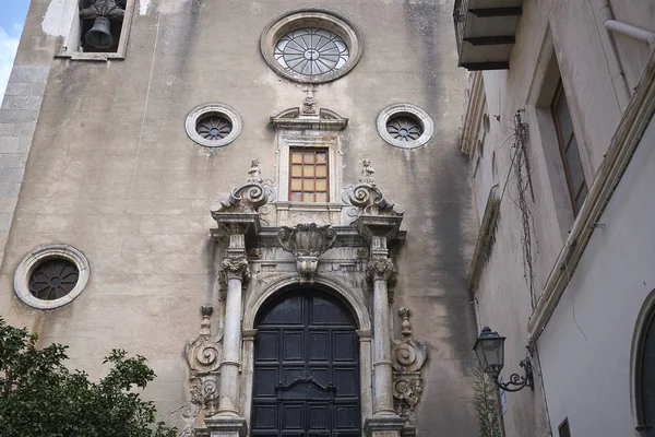 Cefalu Itália Setembro 2018 Igreja Santo Stefano Protomartire Purgatório — Fotografia de Stock