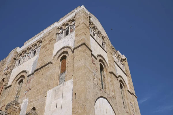 Cefalu Itália Setembro 2018 Vista Lateral Catedral Cefalu — Fotografia de Stock