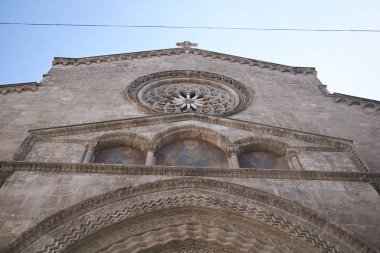 Palermo, İtalya - 08 Eylül 2018 : San Francesco di Assisi kilisesinin görünümü