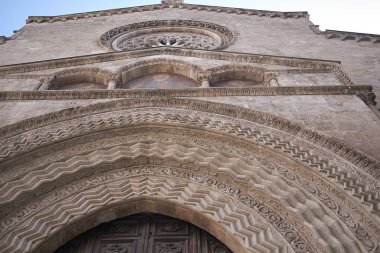 Palermo, İtalya - 08 Eylül 2018 : San Francesco di Assisi kilisesinin görünümü