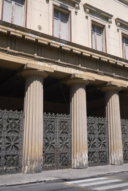 Palermo, İtalya - 08 Eylül 2018 : Palazzo delle Reali Finanze görünümü