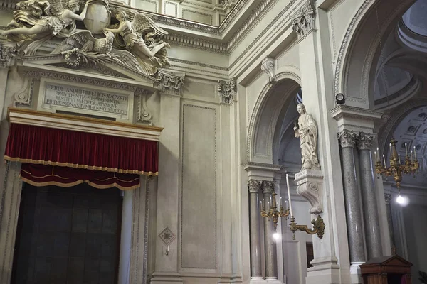 Palermo Itália Setembro 2018 Vista Interior Catedral Palermo — Fotografia de Stock