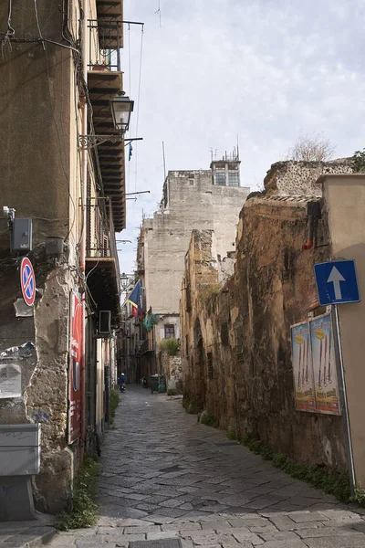 Palermo Talya Eylül 2018 Palermo Bir Sokak Manzarası — Stok fotoğraf