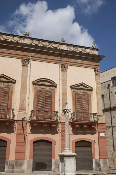 Palermo Itália Setembro 2018 Vista Palazzo Valguarnera Gangi — Fotografia de Stock