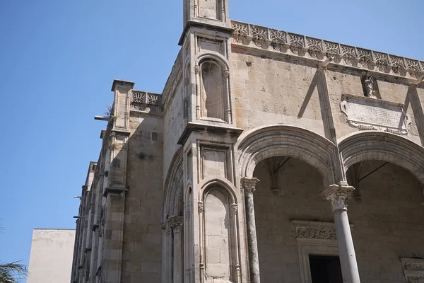 Palermo Olaszország Szeptember 2018 Kilátás Santa Maria Della Catena Templom — Stock Fotó