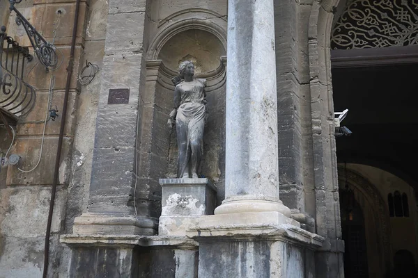 Palermo Talya Eylül 2018 Palazzo Alliata Villafranca Görünümü — Stok fotoğraf