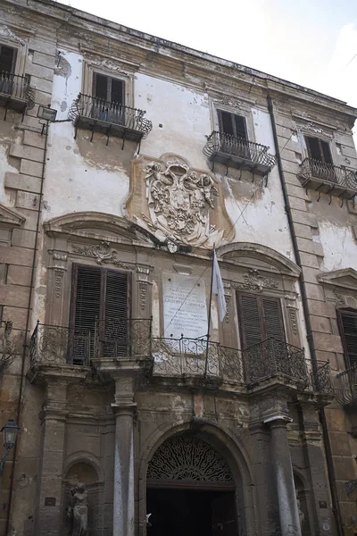Palermo Itália Setembro 2018 Vista Palazzo Alliata Villafranca — Fotografia de Stock