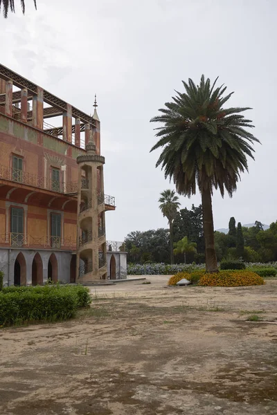 Palermo Italia Septiembre 2018 Vista Palazzina Cinese — Foto de Stock