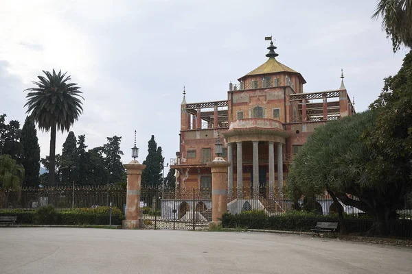 Palermo Italia Septiembre 2018 Vista Palazzina Cinese — Foto de Stock