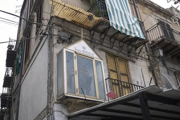Palermo, İtalya - 07 Eylül 2018 : Sant rosalia adak şapeli