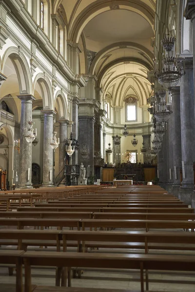 Palermo Italia Septiembre 2018 Iglesia Santo Domingo Interior — Foto de Stock