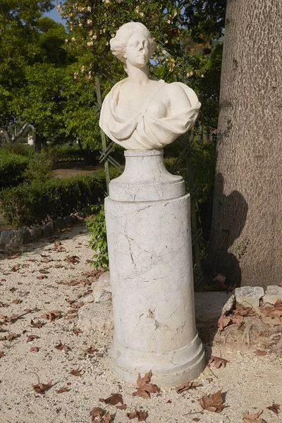 Palerme Italie Septembre 2018 Statue Villa Giulia — Photo