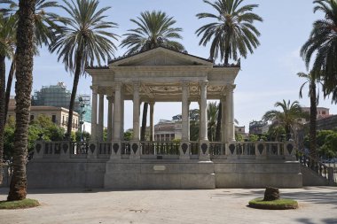 Palermo, İtalya - 07 Eylül 2018 : Palchetto della Musica görünümü