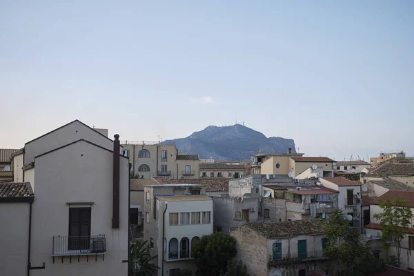 Palermo Italia Settembre 2018 Veduta Palermo Palazzo Ajutamicristo — Foto Stock