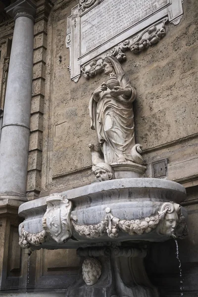 Palermo Italia Septiembre 2018 Vista Quattro Canti Esquina Sureste — Foto de Stock