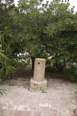 Selinunte, İtalya - 02 Eylül 2018: Selinunte Arkeoloji Parkı manzarası