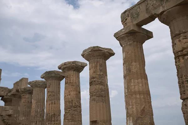 Selinunte Italia Settembre 2018 Veduta Del Tempio Hera Tempio — Foto Stock