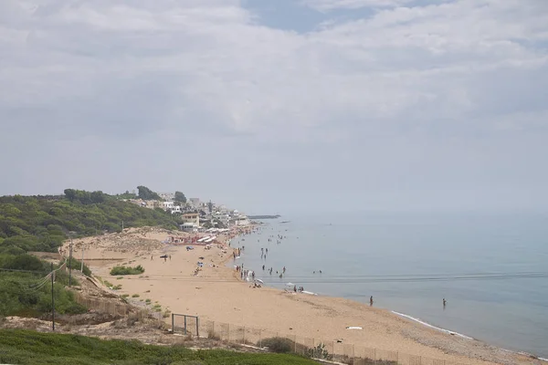 Selinunte Italia Septiembre 2018 Vista Playa Marinella Selinunte —  Fotos de Stock