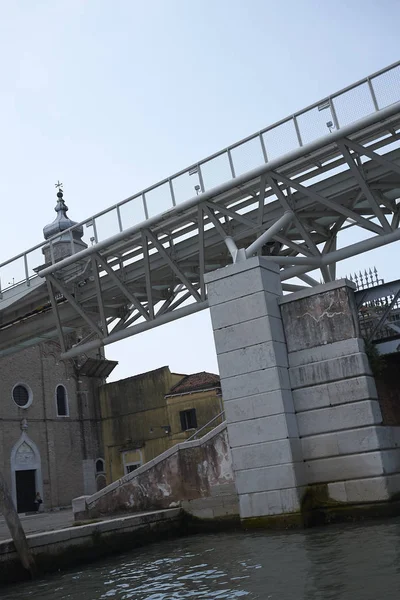Venice Italy July 2019 View People Mover Bridge Fondamenta Santa — Stock Photo, Image