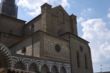 Firenze, İtalya - 21 Haziran 2018: Santa Maria Novella Kilisesi