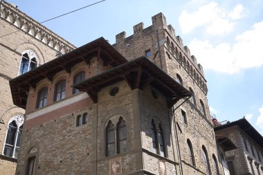 Firenze, İtalya - 21 Haziran 2018 : Turistik bilgi merkezi