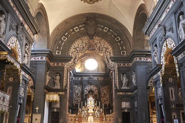 Firenze Włochy Czerwca 2018 Widok Kościoła San Gaetano Wnętrza — Zdjęcie stockowe