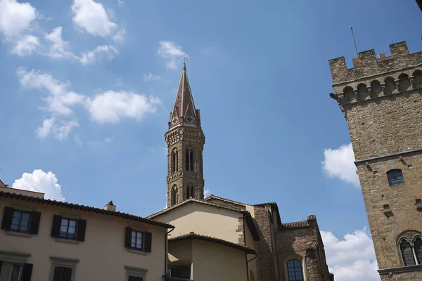 Firenze Italia Junio 2018 Vista Del Palazzo Del Bargello — Foto de Stock