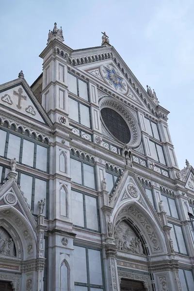 Firenze Italië Juni 2018 Uitzicht Kerk Van Santa Croce — Stockfoto