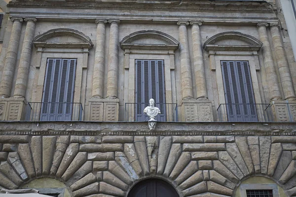 Firenze Italië Juni 2018 Viewof Palazzo Uguccioni — Stockfoto