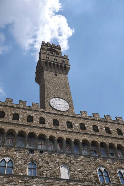 Firenze Talya Haziran 2018 Palazzo Vecchio Nun Görünümü Palazzo Della — Stok fotoğraf