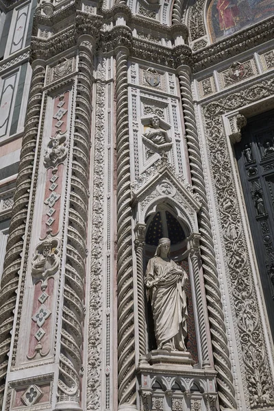 Firenze Italië Juni 2018 Detail Van Kathedraal Van Florence Cattedrale — Stockfoto