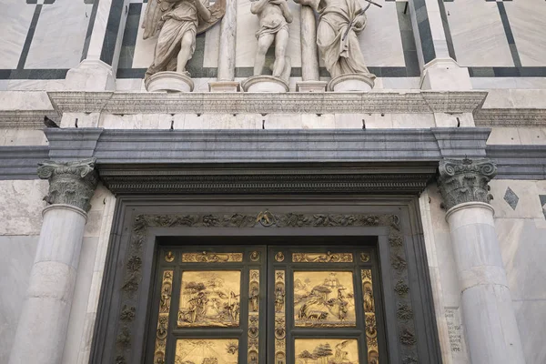 Firenze Italië Juni 2018 Uitzicht Het Baptisterium Van Florence Battistero — Stockfoto