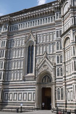Firenze, İtalya - 21 Haziran 2018 : Floransa Katedrali Manzarası (Cattedrale di Santa Maria del Fiore)