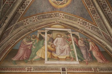 Floransa, İtalya - 01 Mart 2019 : Sacrestia At Officina profumo-farmaceutica di Santa Maria Novella shop