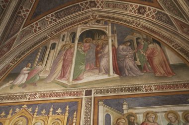 Floransa, İtalya - 01 Mart 2019 : Sacrestia At Officina profumo-farmaceutica di Santa Maria Novella shop